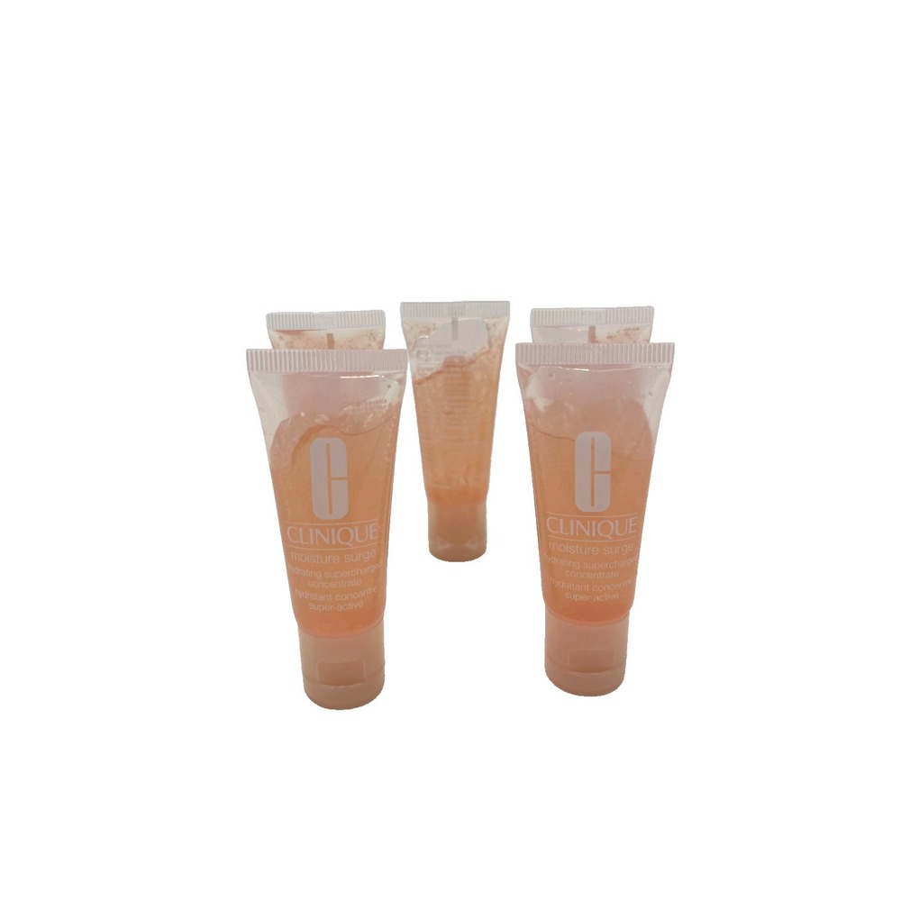 Clinique Moisture Surge Hydrating Supercharged Concentrate 0.5 Fl oz / 15 ml x 5